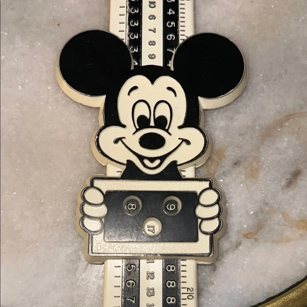 Disney Mickey Mouse Ruler and Math Conversion Slide Measurements